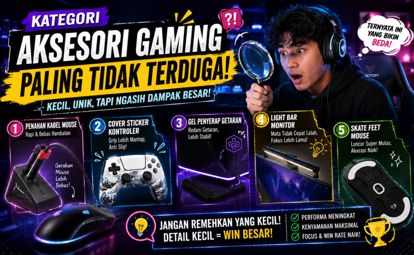 Mengapa Banyak Pro Player Menggunakan Grip Tape pada Mouse Mereka?